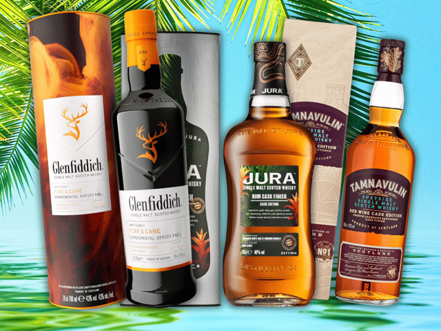 Three whiskies with distinct flavours on sale at Amazon