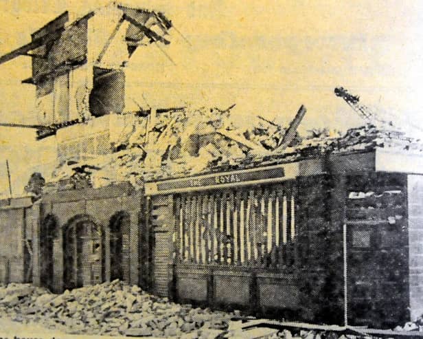The last days of the Theatre Royal in Jarrow in 1962.