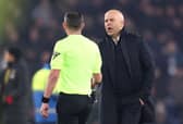 Arne Slot was shown a red card following Liverpool's draw with Everton.