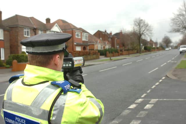 Speeding fines