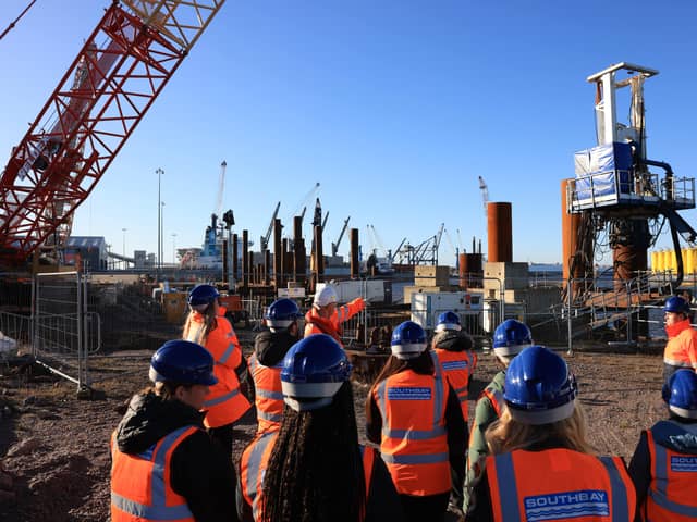 The Port of Tyne is aiming to aspire young women to take up careers in the STEM sector.