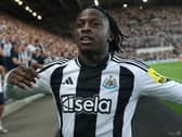 An AI Generated image of Johan Bakayoko at Newcastle United. 