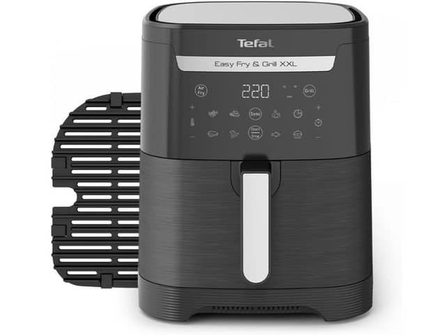 The Tefal Easy Fry XXL 2in1 Digital Dual Air Fryer even has a grilling function built in