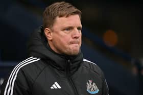 Newcastle United head coach Eddie Howe