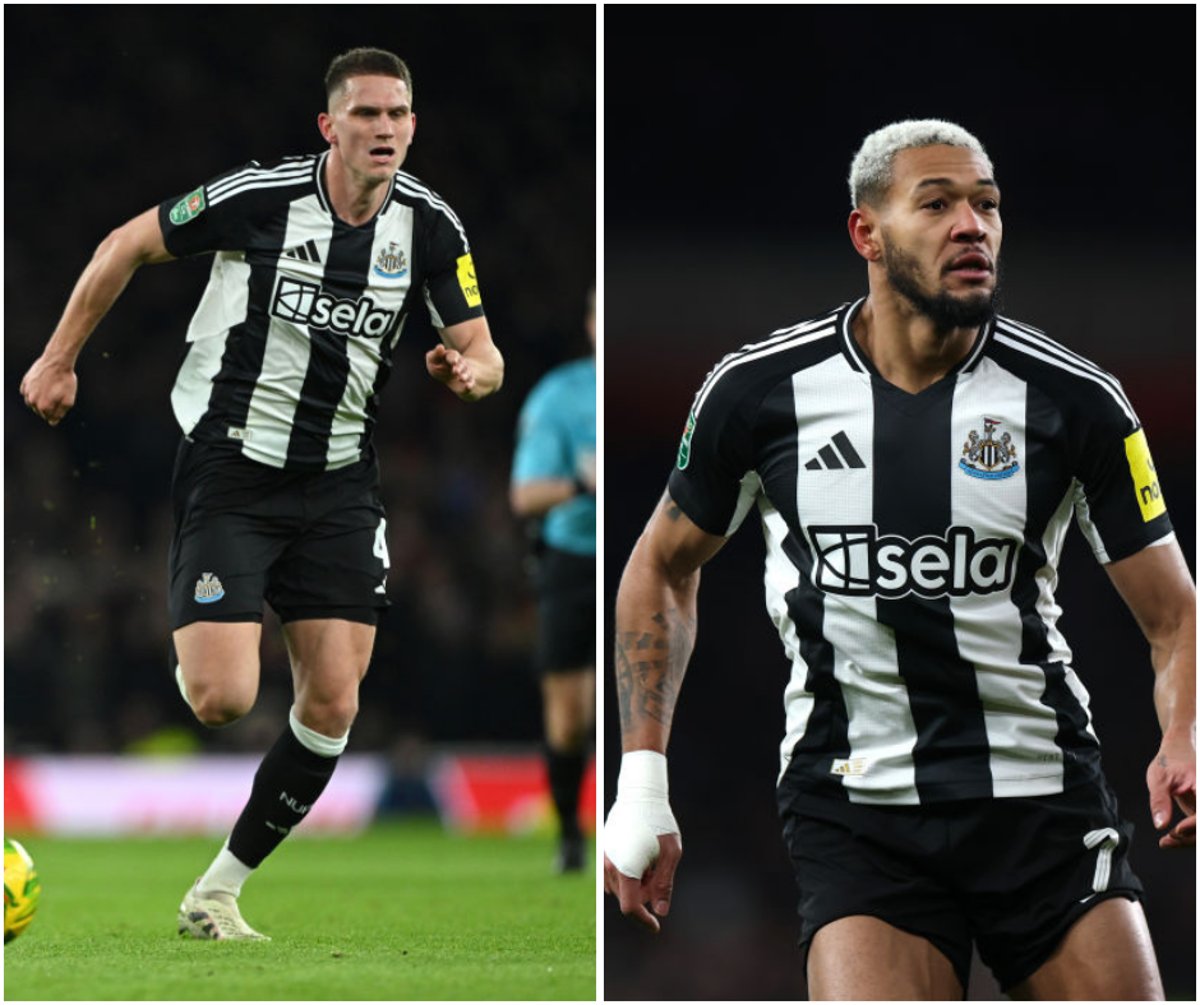 Newcastle United injuries: Nottingham Forest 'hope' for Sven Botman plus  Joelinton update