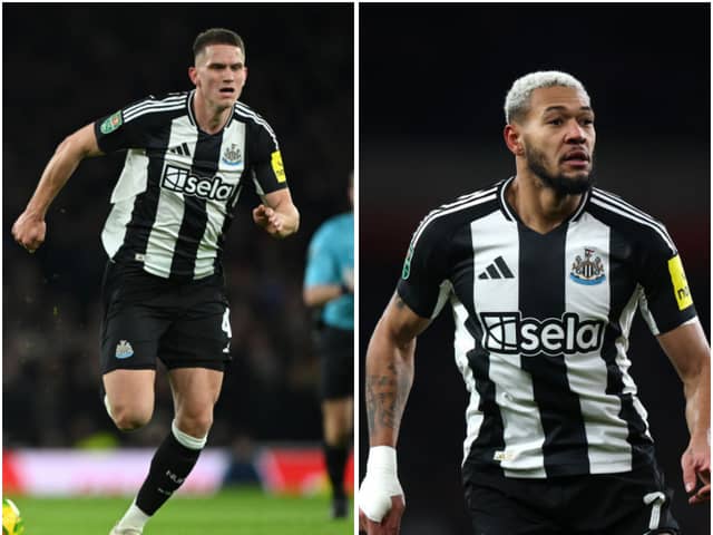 Sven Botman could feature against Nottingham Forest this weekend. Joelinton is still sidelined