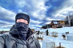 Abbi Adair in Alaska in her search for the Northern Lights
