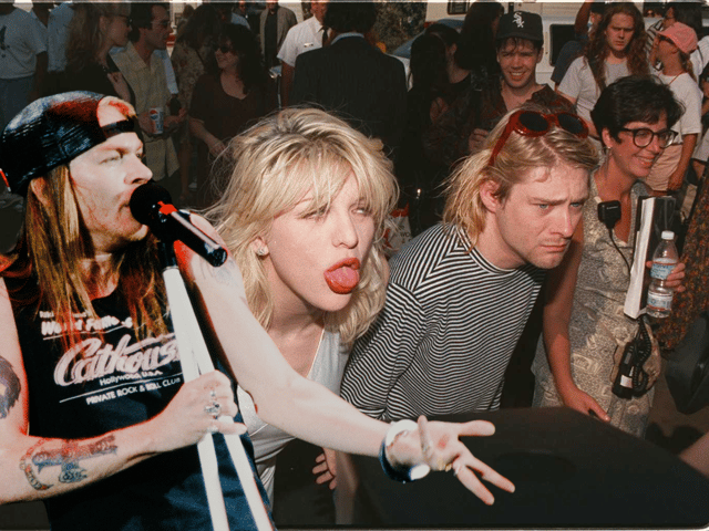 What led to the feud between Guns N' Roses Axl Rose and Nirvana frontman Kurt Cobain - with shots fired from Courtney Love for good measure?
