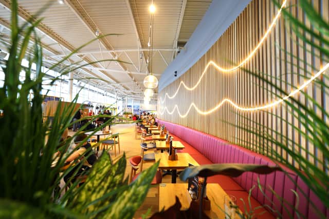The new look Bar 11 at Newcastle Airport.