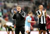 Newcastle United head coach Eddie Howe. 