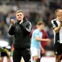 Newcastle United head coach Eddie Howe. 