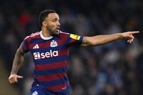 Newcastle United striker Callum Wilson