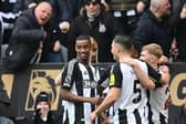 Newcastle United striker Alexander Isak