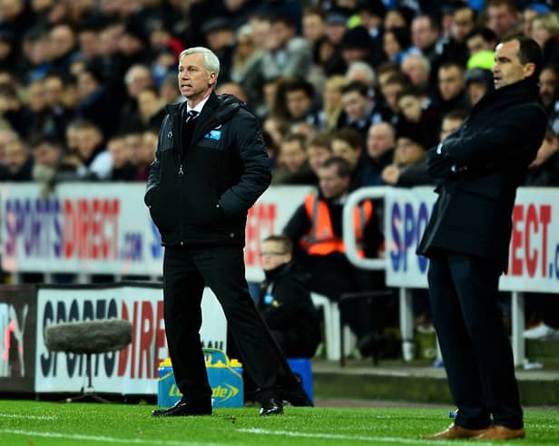 Former Newcastle United manager Alan Pardew
