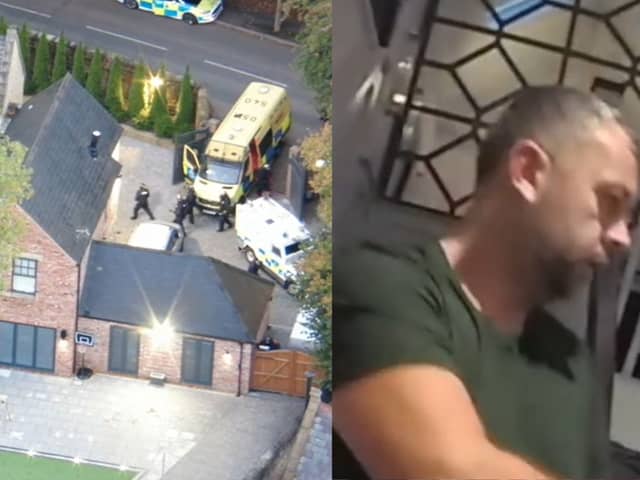 Liverpool man who laundered £2m is arrested at his mansion.