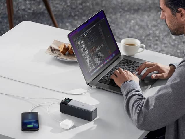 The Anker 737 can power three devices at a time