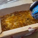 Greggs mac & cheese