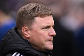 Eddie Howe, Newcastle United head coach. 