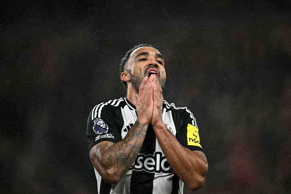 Callum Wilson in action for Newcastle United. 