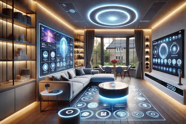 Living room - Interactive projections could transform how we entertain and relax in our homes