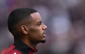 Alexander Isak of Newcastle looks on during the Premier League match between Newcastle United FC and Nottingham Forest FC at St James' Park on February 23, 2025 in Newcastle upon Tyne, England. (Photo by Stu Forster/Getty Images)