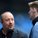 Rafa Benitez briefly coached Anthony Gordon during their time at Everton.