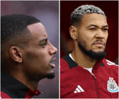 Alexander Isak and Joelinton are doubts to face Brighton on Sunday