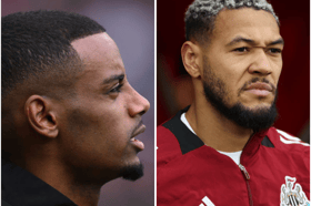 Alexander Isak and Joelinton are doubts to face Brighton on Sunday