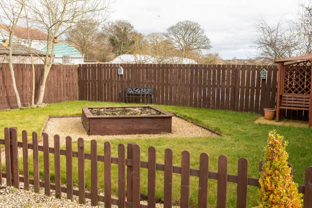 PCS turned an area of wasteland into a memorial garden for service users to sit and reflect.