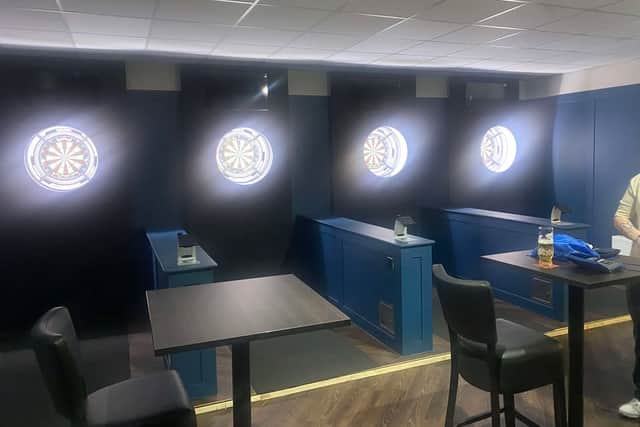 Members of the public can also go along to Jordan's Bar outside of the Junior Dart Hub hours to try out the auto-scoring dart boards.
