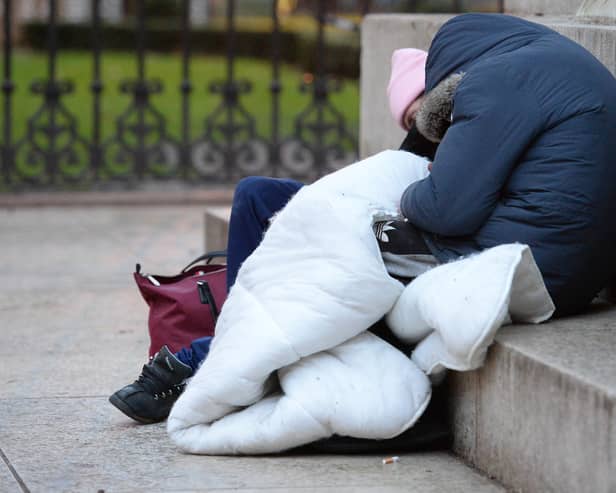 Results, published last week saw a rise in rough sleepers across the North East. 