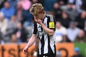 Newcastle United winger Anthony Gordon