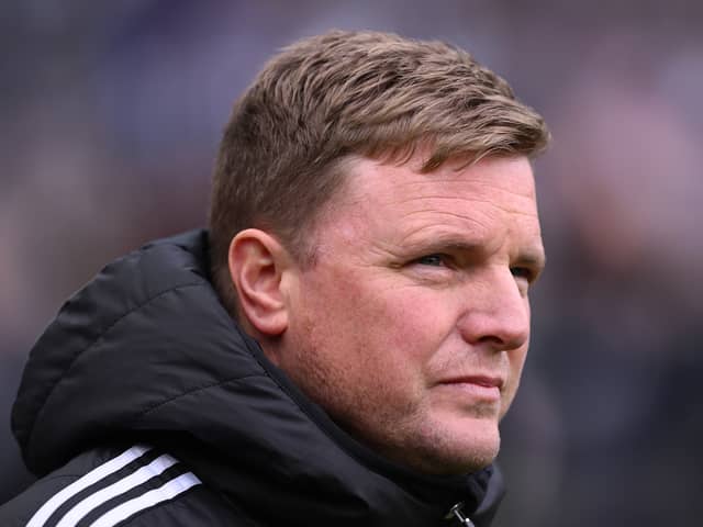 Newcastle United manager Eddie Howe