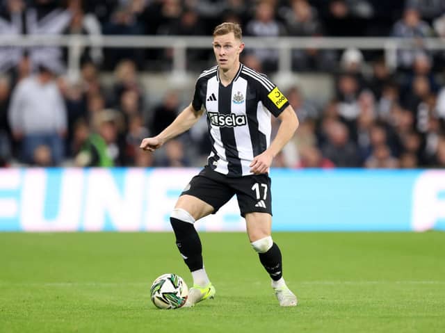 Newcastle United defender Emil Krafth