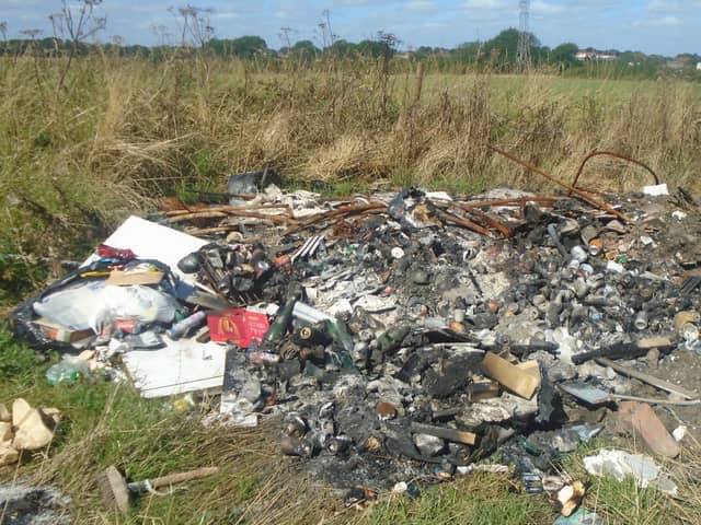 A Washington man has been ordered to pay almost £3,400 following a fly tip in East Boldon.