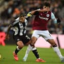 Lucas Paqueta in action for West Ham against Newcastle United in November