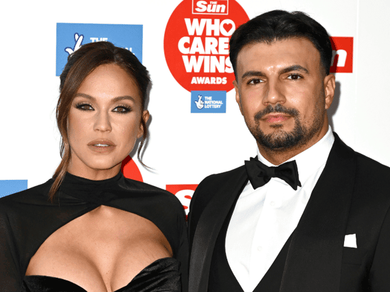 Vicky Pattison and husband Ercan  Ramadan
