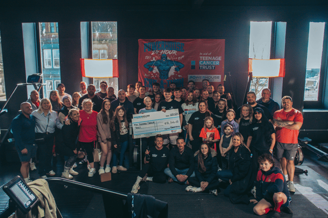 Powerhouse Gym, in South Shields, has raised more than £19,500 for the Teenage Cancer Trust by holding a 24-hour challenge.