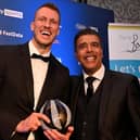 Dan Burn was named as Sir Bobby Robson Foundation Personality of the Year at the North East Football Writers Awards (photo Sir Bobby Robson Foundation)