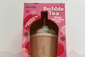 Aldi's Bubble Tea White Chocolate Cup