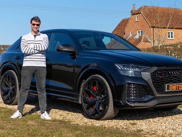 With over 600bhp you'll have no excuse for being late for the school run