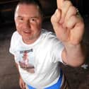 Gary Craig who set a new world record for underpants wearing.