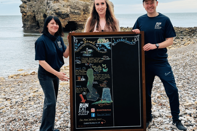 Run Eat Sleep, a South Shields running group, has teamed up with the Marsden Grotto to launch the 'Sea to Summit to Sea' challenge.