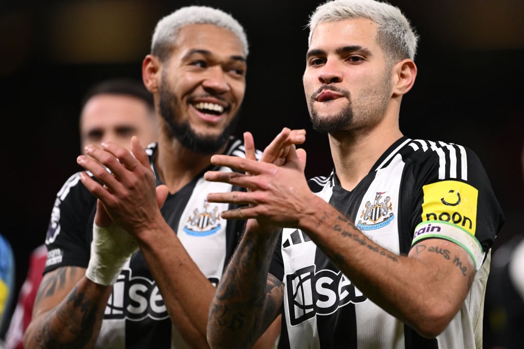 Joelinton applies Guimaraes lessons to Newcastle vice-captain role