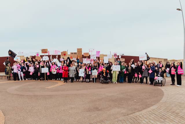 Brighter Futures have held an International Women's Day March in South Shields.