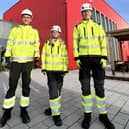 Apprentices Jamie Edwards, Bridie Gallagher and Logan Ebank are urging other youngsters to consider jobs in the renewable energy sector.
