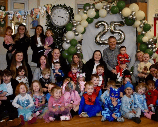 Staff and children at West Park Kindergarten have celebrated the nursery's 25th anniversary.