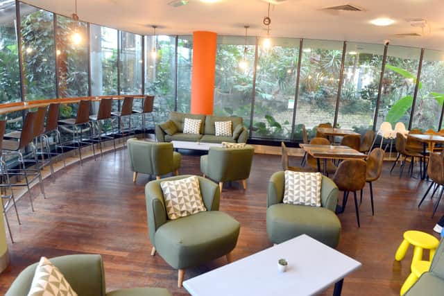 The cafe opens from 10am on Saturday, March 8