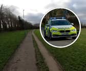 Northumbria Police say they are investigating the alarming incident in Campbell Park shortly after 6pm on Tuesday (March 4)