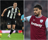 Sven Botman will not feature for Newcastle United on Monday night. Lucas Paqueta is a doubt to play for West Ham.
